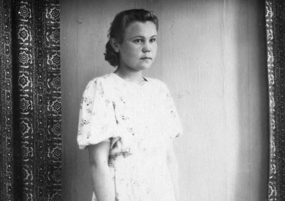 Мария Сосновских в 50-е годы