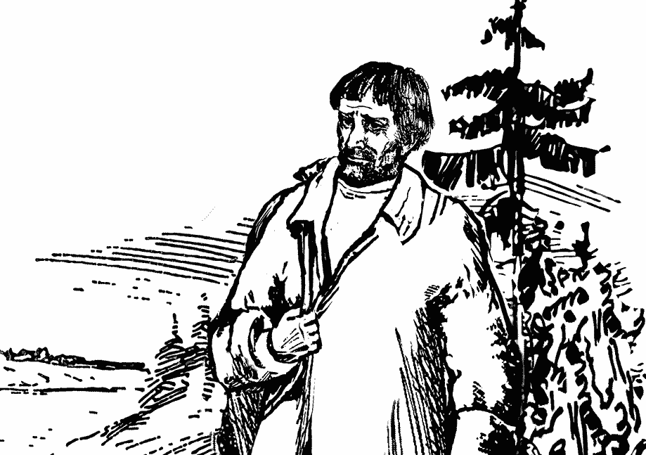 Иллюстрация к 40 главе «После царевой службы» романа «Переселенцы»