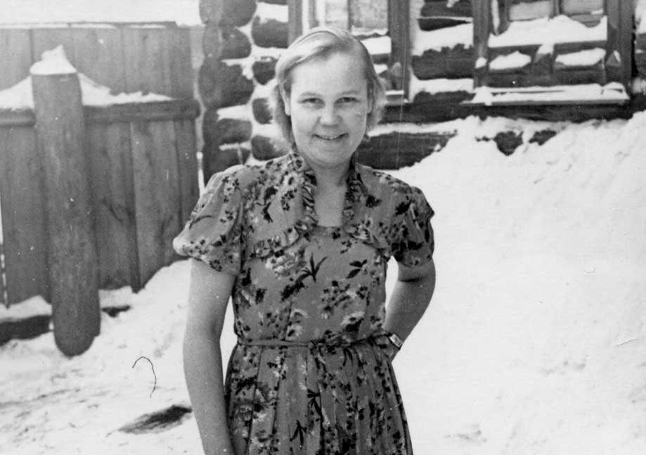 Мария Панфиловна Сосновских в 1965 году